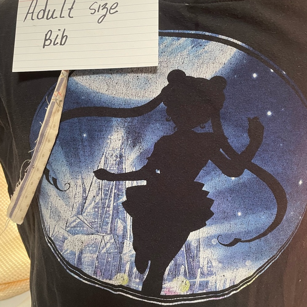 Adult size bib sailor moon anime handicapped disabled - Picture 3 of 4